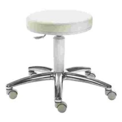 Swivel Stool With Castors