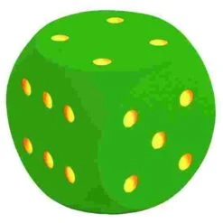 Volley Giant Foam Dice -Exercise Shop 295 9317