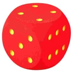 Volley Giant Foam Dice -Exercise Shop 295 9320