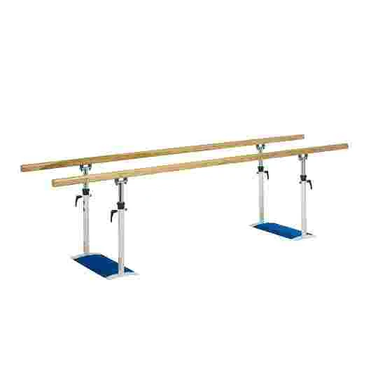 Ferrox Parallel Support Bars With Wooden Rails, Folding 3 Ferrox Parallel Support Bars With Wooden Rails, Folding